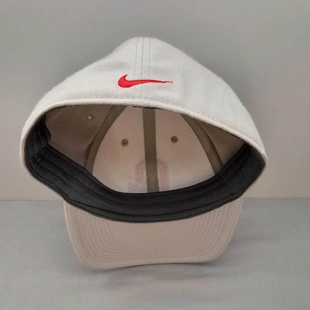 Nike Legacy91 Ohio State Buckeyes Gray NCAA Football Hat Cap One Size Flex Fit